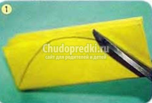 Как сделать желтую бумагу